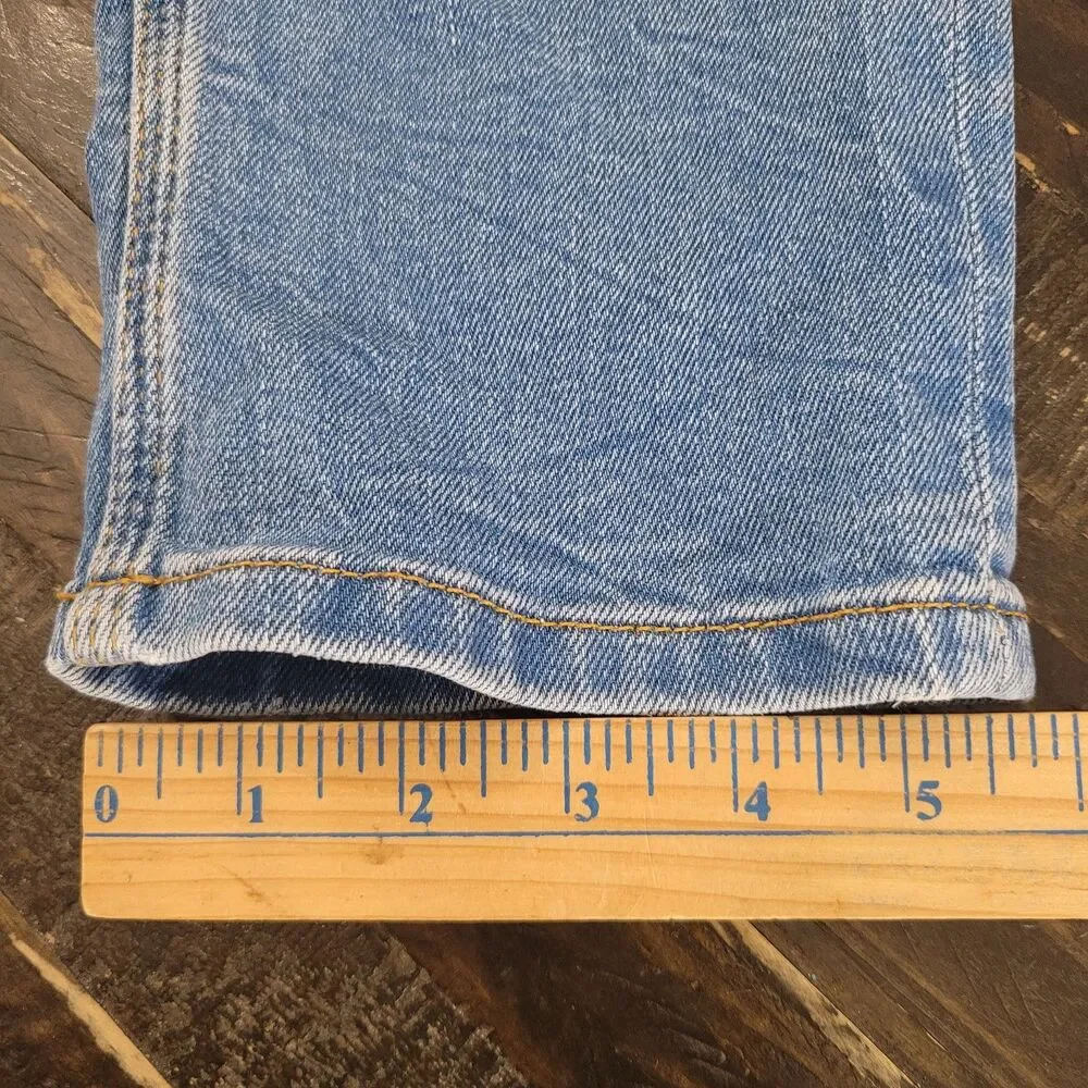 Zara Men's Premium Denim Slim Jeans Light Wash 32x30 Casual